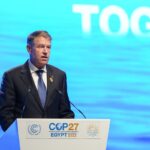 Klaus Iohannis at COP27 in Egypt