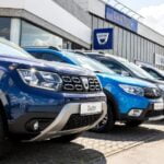 Dacia dealership in Romania