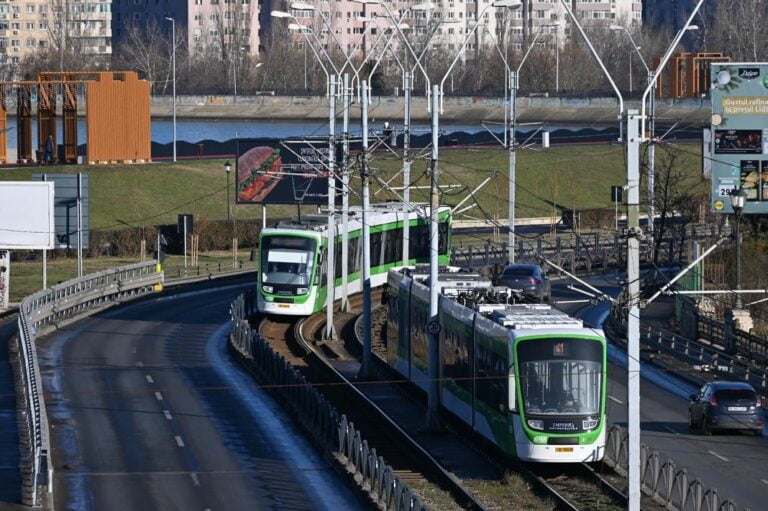 New Imperio trams in Bucharest