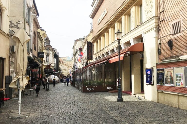 Old Town in Bucharest