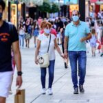 COVID-19 people mask street