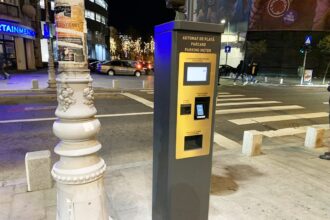 Parking meter in Bucharest
