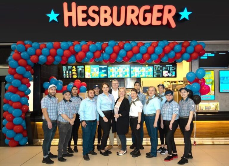 First Hesburger restaurant in Romania