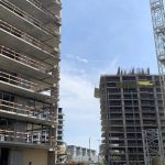 New flats under construction in Bucharest