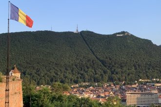 Tampa Mountain Brasov seen from the fortress