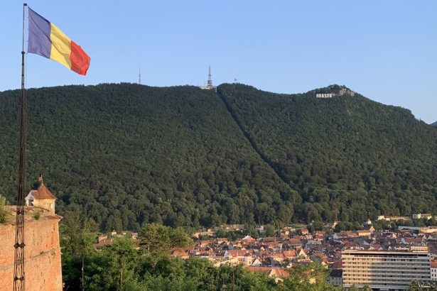 Tampa Mountain Brasov seen from the fortress