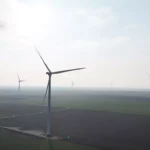 Eurowind Energy wind turbines in Pecineaga, Constanta