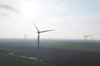 Eurowind Energy wind turbines in Pecineaga, Constanta