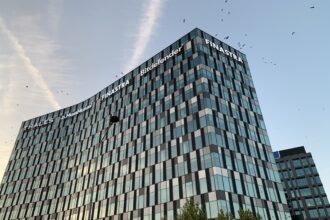 Office buildings in Bucharest