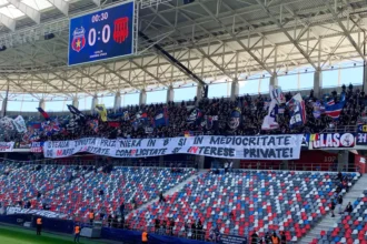 Peluza Sud la Steaua-Resita