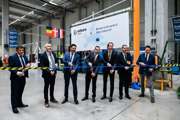 Sekura Cabins Romania Factory Launch