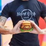 Legendary burger Hard Rock Cafe